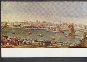 View of Saragossa Velazquez Painting Postcard BIN 