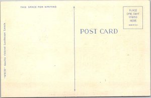 Postcard PANORAMIC SCENE Lamar Colorado CO AL7470