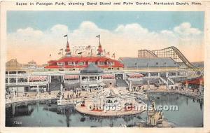 Paragon Park showing Band Stand and Palm Garden Nantasket Beach, MA, USA 1926...