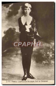 Old Postcard SAR Pricne Leopold of Belgium Duke of Brabant