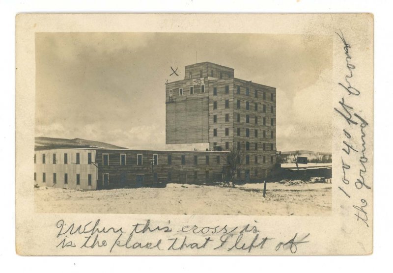 Commercial Bldg Under Construction- Leonard Const. Co (Chicago & NY) RPPC