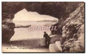 Old Postcard Biarritz The Lodge of Theater