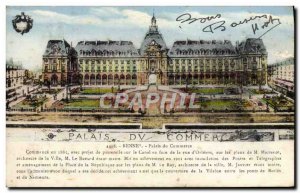 Postcard Old Rennes Palais Du Commerce