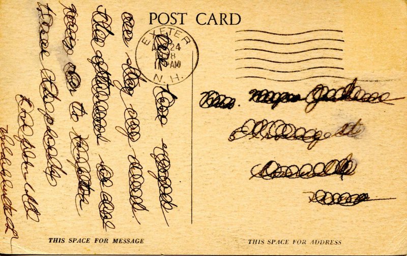 NH - Exeter. Phillips Exeter Academy, Administration Building