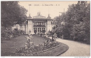 LILLE, Nord, France, 1900-1910's; Le Palais D'Ete