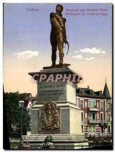 Old Postcard Colmar Denkmal of General Rapp