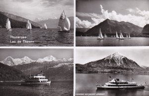 Switzerland Tunersee Multi View Real Photo