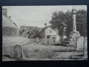 Worcestershire OMBERSLEY VILLAGE From Churchyard c1904 Postcard by Baylis & Son