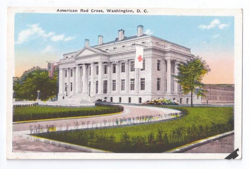 Washington DC Postcard American Red Cross Building ca 1925