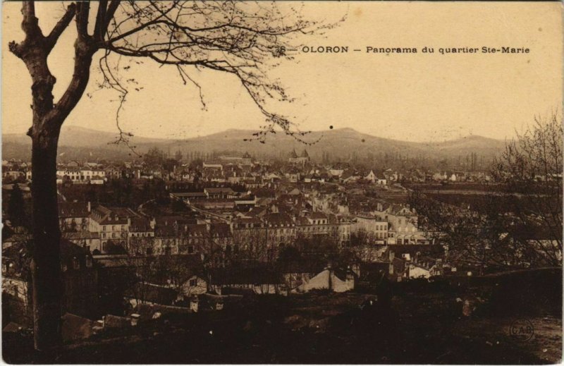 CPA OLORON-SAINTE-MARIE Panorama du Quartier Ste-Marie (1163753)