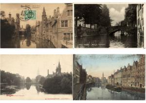 BRUGES BRUGGE BELGIQUE BELGIUM 300 CPA Mostly Pre-1940