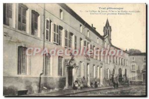 Picturesque Old Postcard Toul The College Of Girls And Schools Gouvion St Cyr