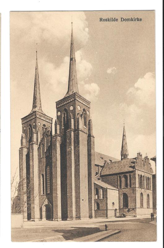 Roskilde Domkirke, Cathedral, Unposted  PPC, by Flensborg