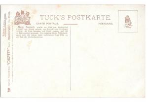 Castle Burg Sooneck Tuck Rheinburgen Oilette Germany Postcar