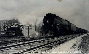 Ohio Railway Museum 5028 Train - Worthington  