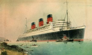 Vintage Queen Mary Cunard White Line G1