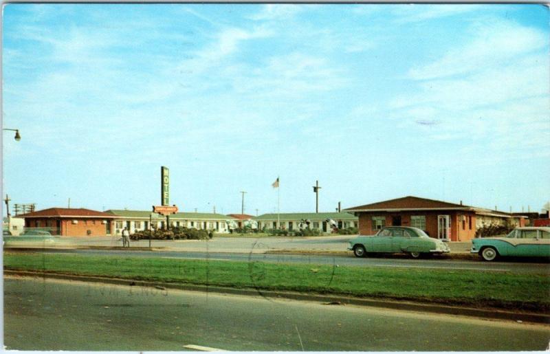 BALTIMORE Maryland  MD   Roadside MOTEL MARYLANDER  1959   Postcard