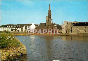 Modern Postcard L'Hopital Camfrout La Riviere of the Hospital and the Parish ...