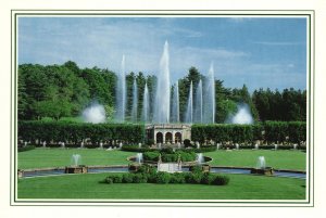Longwood Gardens Main Fountain Gardens Kennett Square Pennsylvania PA Postcard