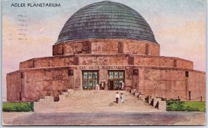 VINTAGE POSTCARD THE ADLER PLANETARIUM AT CHICAGO 1933 INTERNATIONAL EXPOSITION