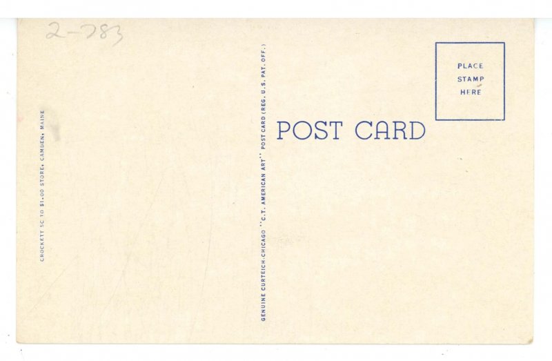 ME - Camden. Lamp Posts & Flower Baskets