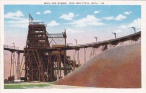 Ore Mining Iron Mountain Michigan