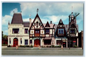 c1950 Klas Restaurant Front View Czech American Food Cicero Illinois IL Postcard