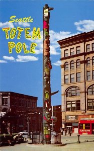 Totem Pole Seattle, Washington, USA Totem Pole Unused 