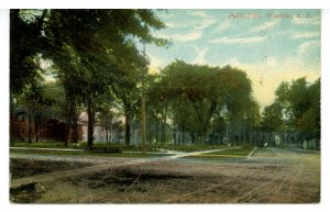 NY - Waterloo. Public Park circa 1918