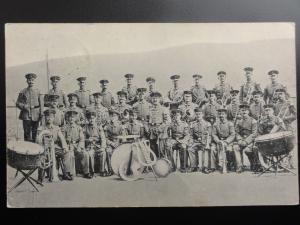 FELDPOST German? Soldiers Military Band Group Photograph Sept 1916 RP Postcard