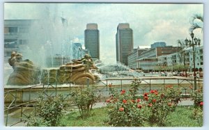 CARACAS Venezuela Twin Towers of Simon Bolivar Center  Postcard