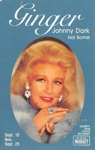 Giner Johnny Dark Hal Borne Movie Star Actor Actress Film Star Unused 