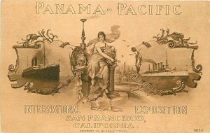 Postcard California San Francisco International Exposition Panama 1915 23-5770