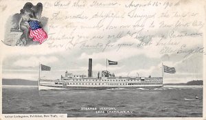 Vermont River Steamship Ferry Boat Ship 