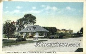 Telephone Exchange & Officers' Quarters - Newport, Rhode Island