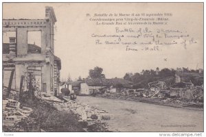 Bataille De La Marne, Courdemanges Pres Vitry-le-François (Marne), France, 1...