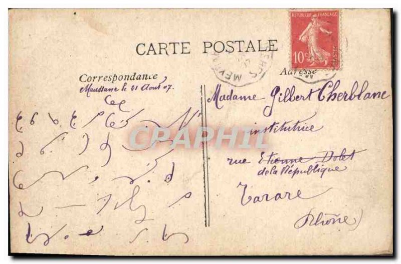 Old Postcard En Provence Les Baux of Hotel De Manville