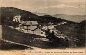 CPA AIX-les-BAINS Plateau du Revard et Chaine du Mont Blanc (681672)