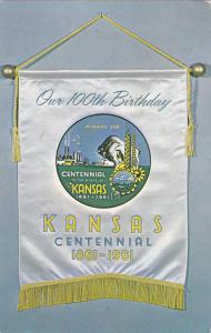 Kansas Centennial - 100th Birthday 1961