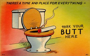 Humor - Park your butt here
