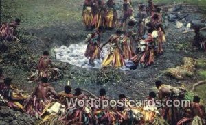 Fijian Firewalkers, Fire Walking Ceremony Fiji, Fijian Unused 