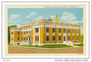 Orangeburg County Court House, Orangeburg, South Carolina, 40-60s