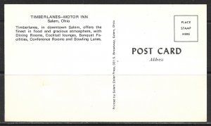 Ohio, Salem - Timberlanes - Motor Inn - [OH-071]