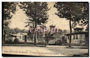 Old Postcard Park St Maur L & # 39observatoire metereologique