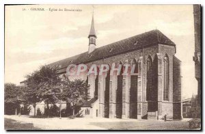 Old Postcard Colmar Dominican church
