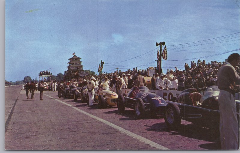 Indianapolis, Ind., 500 Mile Speedway, Pit Area - 1954