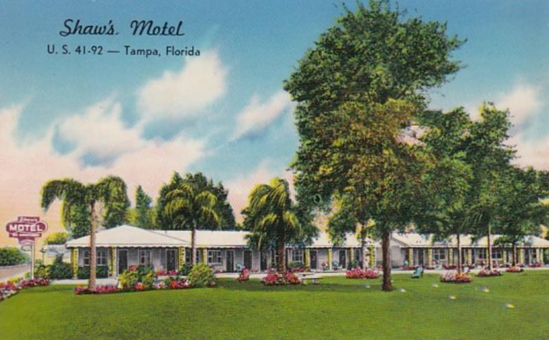 Florida Tampa Shaw's Motel