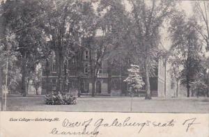 Illinois Galesburg Knox College 1908