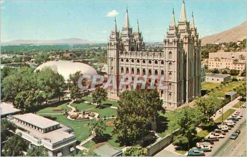 Postcard Modern Utah Salt Lake City Temple Square