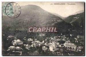 Old Postcard Brides les Bains General View